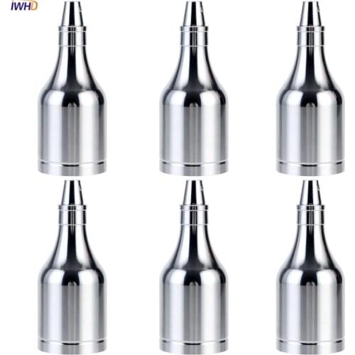 IWHD DIY Bottle Soquete E27 Socket Light Bulb Holder Fitting 110V-220V Portalamparas Vintage Douille E27 Lamp Holder Base UL CE
