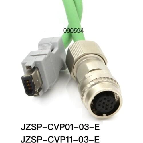 Encoder Cable for Yaskawa Servo Motor Standard Type JZSP-CVP01-03-E Angle Type JZSP-CVP11-03-E