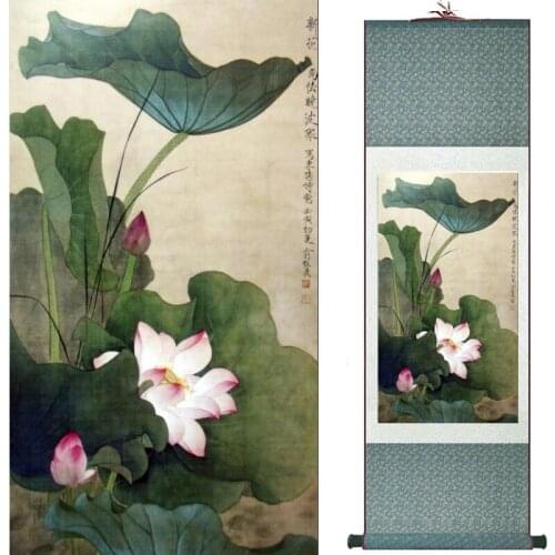 Flowers painting Chinese traditional art painting home decoration paintings20190828012