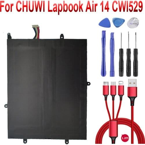 5000mAh 32160205P Replacement Battery For CHUWI Lapbook Air 14 CWI529 /Air 14.1 N3450 FHD Tablet PC Laptop With 8-wire plug