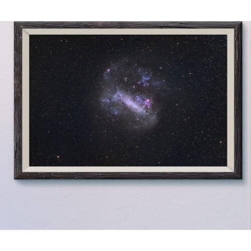 2-8 Star Nebula Starlight Natural Scenery Space Cosmos Starry Magnificent Wall Silk HD Poster Art Decoration Gift