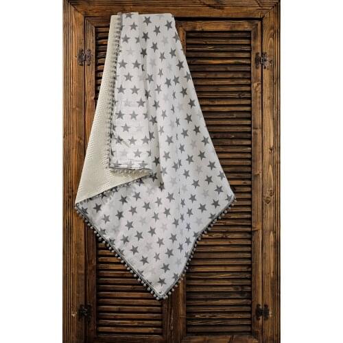 100 cotton Multi-Purpose Double-Deck Müslin Blanket/Cloth/Fabric/Cover (110x110)