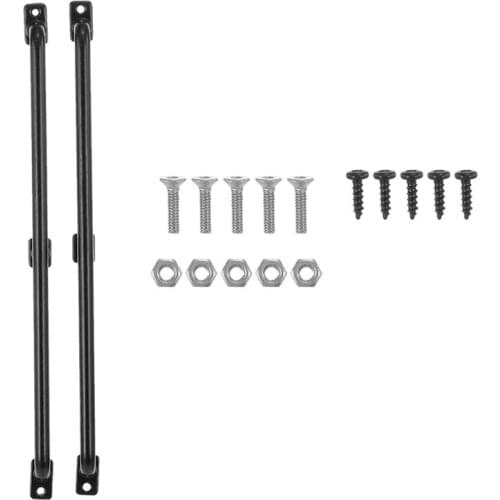 2pcs 75mm Car Railing Metal Handrail for 1:10 RC Crawler Pickup Truck Traxxas HSP Redcat RC4WD Tamiya Axial scx10 D90 Car