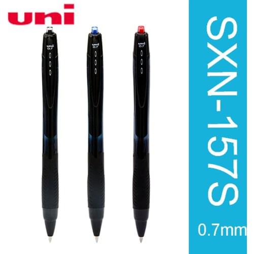 3pcs Japan Uni JETSTREAM Student Ballpoint Pen SXN-157S 0.7mm Medium Oil SXR-7 Refiller Oil Refill Quick-drying pen