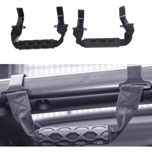 4Pcs Top Roof Roll Bar Grab Handles Grip for Jeep Wrangler JL 2018 2019 2020 2021 Car Accessories