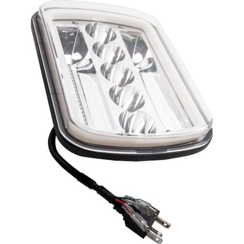 7X6/5x7 Spot Flood Combo Beam LED Headlight with Halo DRL For Ford F-150 Ranger