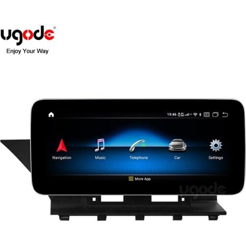 Qualcomm 2013-2016 GLK Android 10.0 Screen Car GPS Navigation Multimedia System Music Video Player For Benz GLK NTG4.5