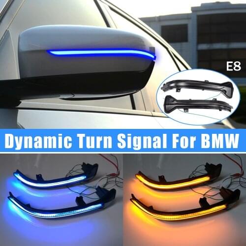 For BMW 5 6 7 8 3 Series G38 G30 G31 G14 G15 G20 M5 LED Dynamic Turn Signal Light Flasher Flowing Water Blinker Flashing Light