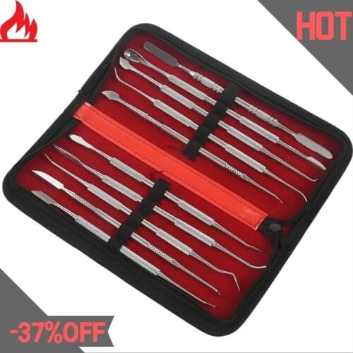 Top-10pcs Stainless steel clay sculpture knife Sculpture tools for modeling ceramic crafts