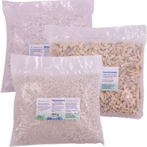 Korallen-Zucht ZEOMAG CALZIUM PLUS MAGNESIUM GRANULATE CORAL GRAVEL Aragonite (1 KG)