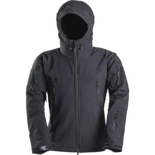 Tactical Soft Shell Jacket Men Camouflage Camo Waterproof Fleece Warm Hunt Coats Windbreaker US Army Clothing Military Jacket