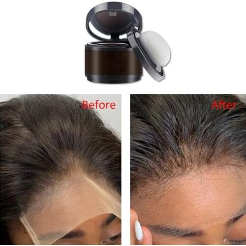 Hair Filling Powder Forehead Fluffy Thin Powder Pang Line Shadow Bald Coverage Hair Concealer Hair Root Cover Makeup Beauty