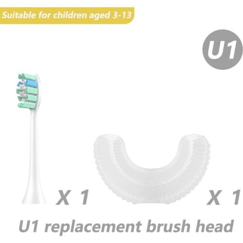 3-13 years old Toothbrush Heads Replacement Brush Heads for Children U-shape Electric Tooth Brush Heads Oral Care for Kids