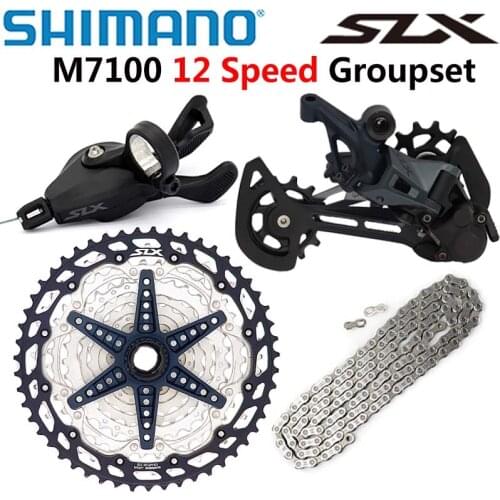 NEW SHIMANO DEORE SLX 1x12 22speed M7100 45T 51T Groupset MTB Mountain Bike M7100 Shifter Rear Derailleur