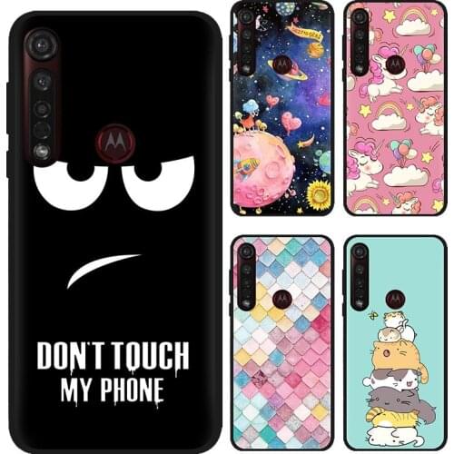 Shockproof Anti-dust Phone Case For MOTO G8 Plus Wristband Lanyard Silicone Phone Holder Waterproof Dirt-resistant Back Cover