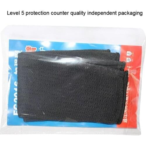 2021 Stainless Steel Wire Arm Protector Cut Resistant Arm Guard Protective Sleeve Cover Anti-Puncture Outdoor Work Protection