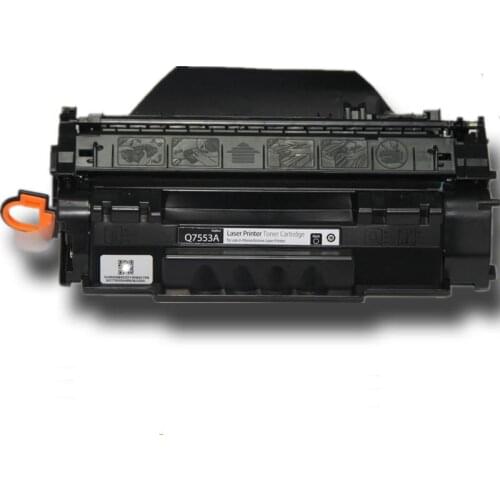 Free shipping 2PCS Q7553A 7553A 7553 53A Compatible toner cartridge for HP LaserJet P2014 P2015 M2727nfMFP M2727mfsMFP printers