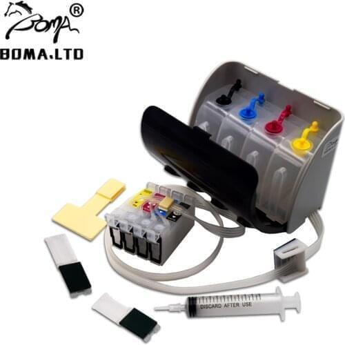 T702XL T702 702XL Continuous Ink Supply Ciss Without Chip For EPSON WF-3720 WF-3721 WF-3723 WF-3725 WF-3730 WF-3733 PX-M680F