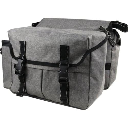 Bicycle Panniers Bag Portable Bike Saddle Bag Large Capacity Bicycle Rear Seat Bag Bike Cargo Bag MTB Bike Storage Bag