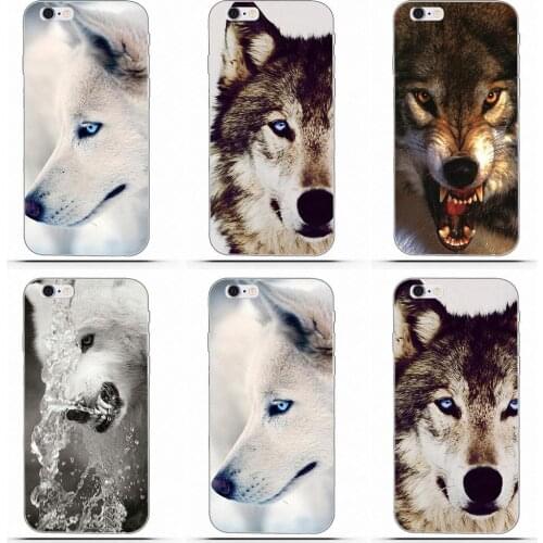 Wexoeq TPU Case Protective For Sony Xperia Z Z1 Z2 Z3 Z4 Z5 compact Mini Premium M2 M4 M5 T3 E3 E5 XA Wolf