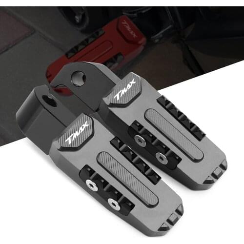 For Yamaha t max tmax 500 530 dx sx nmax 155 mt07 MT07 MT09 mt 09 Rear Foot pegs Pedal Motorcycle Passenger Footrest Accessories