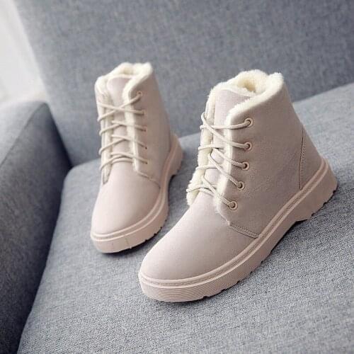Women Boots Nice Winter Shoes Woman Snow Boots Large Plush Inside Botas Mujer Waterproof Australian Boots Female Booties358