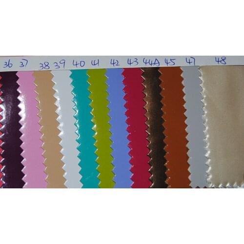 0.7mm synthetic PU leather/ mirror roe grain/ fabric for Shoes, bags, clothing, belts, household, furniture, harness, industrial