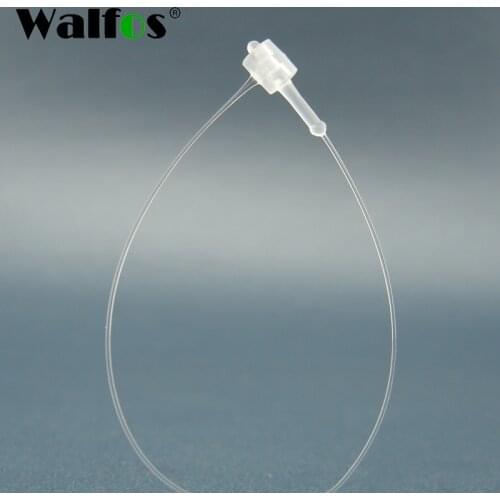 1000Pcs/Lot String Seal Plastic Label Seal/String Seal for Garment Plastic Tag Fastener 5" Plastic Rope Tag Ties