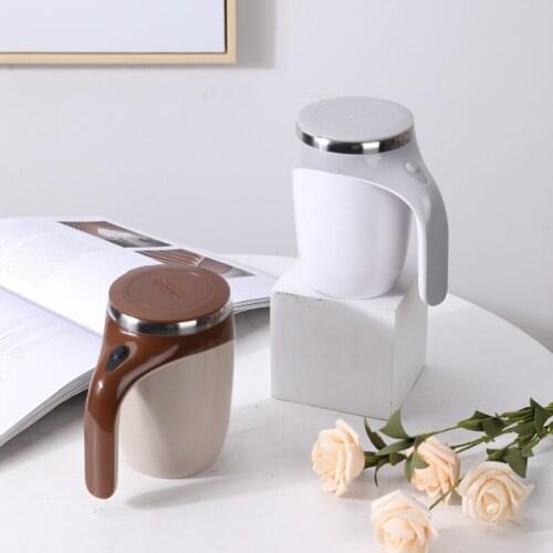 Automatic water bottle Self Stirring Mug Coffee Milk Mixing Mug Stainless Steel Thermal Cup Electric Double Insulated Smart Cup