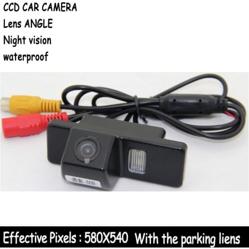 Paking Car Rear View Reverse CAMERA HD CCD for QASHQAI X-TRAIL Geniss Citroen C4 C5 C-Triomphe Peugeot 307cc Pathfinder Dualis
