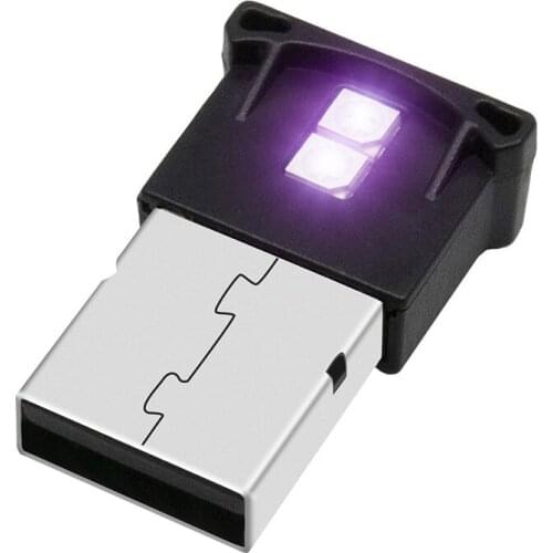 Automatic RGB Car LED USB Ambient Light Mood Interior Lamp Mini USB LED RGB Ambient Light LED Ambient Lighting Lamp For Car