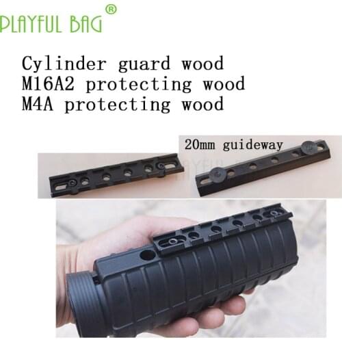 Outdoor activities CS Jinming 9 generation M16A2 cylinder protect the wood guide bar accessories OI54