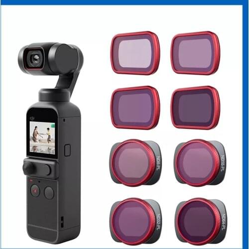 Pocket 2/Osmo Pocket Filter for PGYTECH CPL UV ND8/16/32/64 NDPL8/16/32/64 for DJI osmo pocket/Pocket 2 accessories