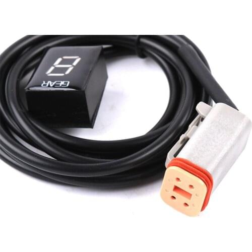 Motorcycle Gear Indicator Plug&play LED Electronics For HARLEY Twin cam 1450 Dyna Super Glide Dyna Switchback FLD 1580 iniezione