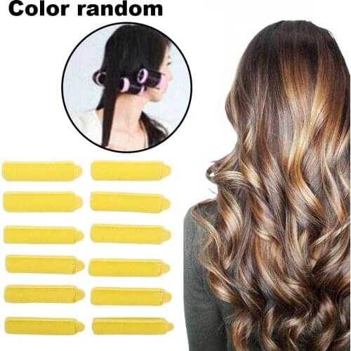 Soft Bangs Hair Rollers Flexible Sponge Foam Portable Home Salon Hairdressing Curling Accessories DIY Styling Tools For Barber