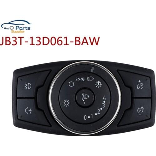 New JB3T-13D061-BAW Headlight Fog Light Lamp Control Switch Module Button For Ford JB3T13D061BAW