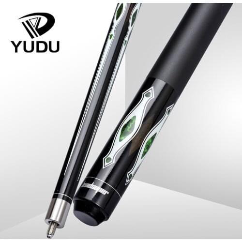 Wholesale YUDU HW-2 Billiard Pool Cue Suitable for Beginners with Case Many Gifts Cheap Cue 13mm Tip Stick Kit Maple Billar