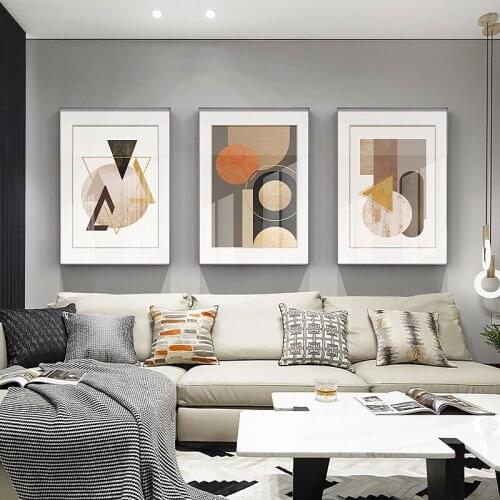 Modern Minimalist Style Poster Living Room Home Decoration Bedroom Bedside Porch Sofa Background Wall Printing Painting Core