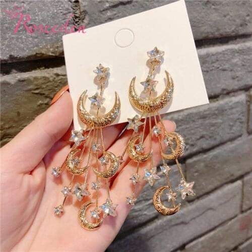 Серьги с камнями ROSEEDEN China At AliExpress