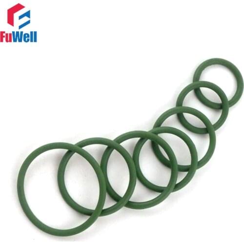 20pcs Green FKM O-Rings Seal Gasket 3.5mm Thickness 12/13/14/15/16/17/18/19/20/21/22mm OD FKM O Rings Sealing Washer