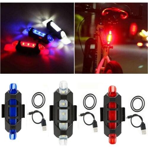 Bicycle Lighting Bike Taillight Waterproof Scooter Warning Light Safety LED Flash Lamp Bike Accessories For Xiaomi M365 Pro