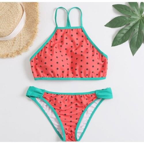 Watermelon swimsuit female Sexy Polka Dot bikinis 2020 mujer Push up swimwear women bathers Summer beach wear bathing suit new