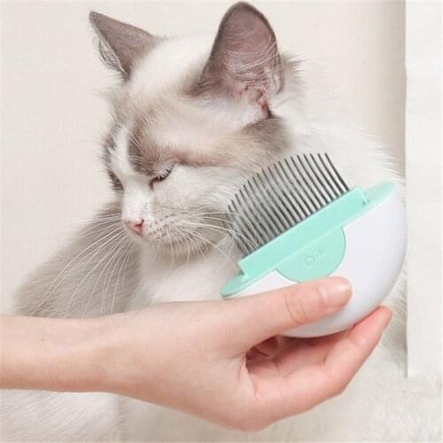 Pet Supplies Pet Comb Dog Stainless Steel Comb Dual Purpose Hair Comb Cat Cleaning Products Massage Comb Hair Removal Comb