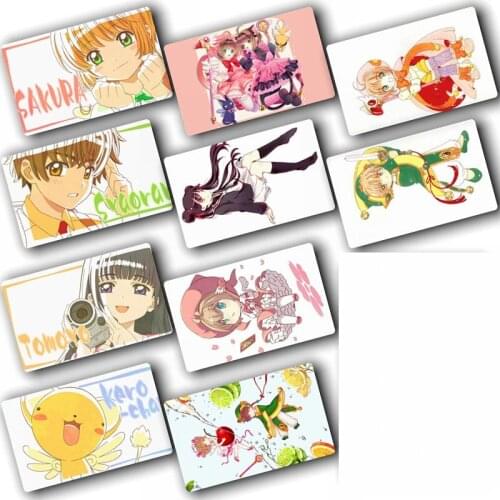 200pcs/lot Anime Captor Sakura Card Sticker Pack DIY Waterproof Card Classic Kids Sticker toys gift