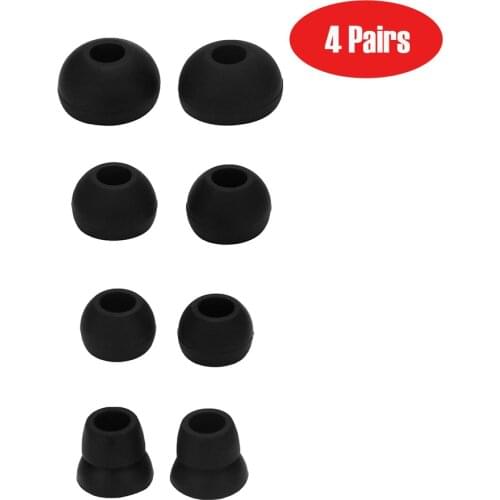 4Pairs Silicone Earbuds Replacement Headphones Earphones For Powerbeats 3 Silicone Replacement Earbuds Cover Stock