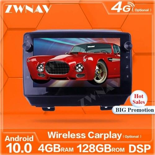 4G+128GB DSP Android 10.0 Screen Car Player GPS Navigation For Jeep Wrangler 2018 Auto Radio Stereo Multimedia Player Head Unit