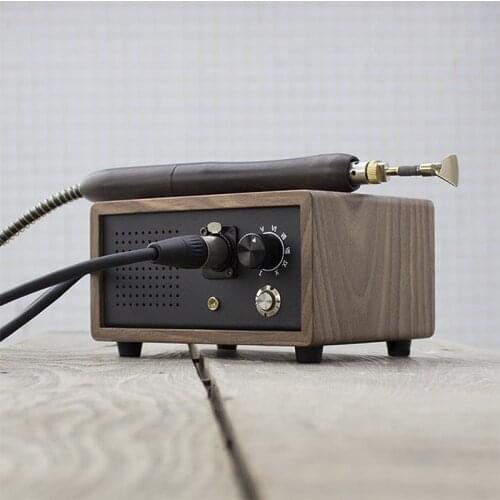 AC 100-268V Leather Craft Electric Creasing Edging Machine Leather Heating Ironing Machine Handle Creaser Edger Crimper Tool