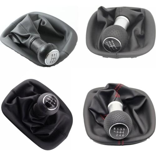 5 / 6 Speed Car Gear Shift Knob for VW Passat B5 B5.5 1997-2005 FL (00-05) 3B 3B2 3B5 1996-2000 Leather Gaiter Accessories