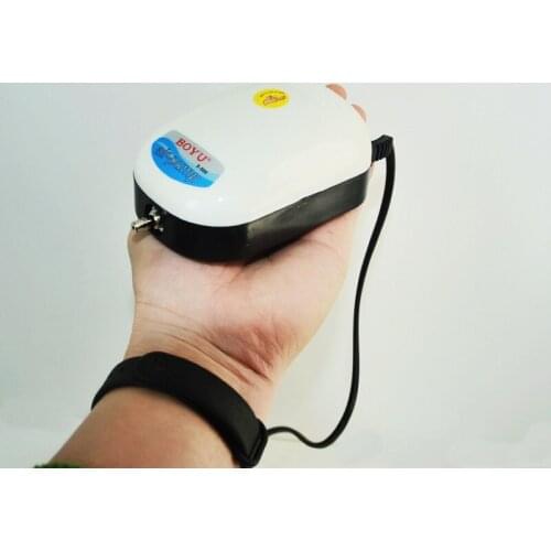 Free shipping Ultra Quiet Mini Air Pump 220V Fish tank Single Air Compressor Home Oxygen maker #S500