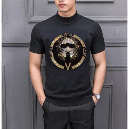 BORUNKE Mens Jersey T-shirts